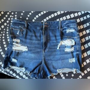 American eagle hi rise Jean short